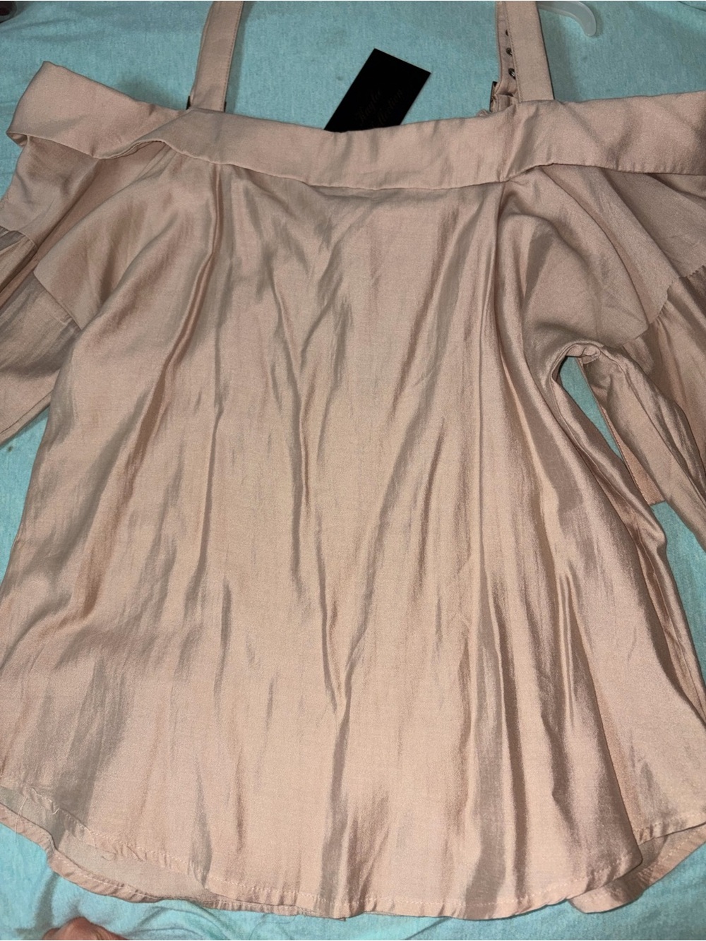 *BRAND NEW* Diva Boutique Online Taupe Small Energetic Feel Long Top - Picture 11 of 11